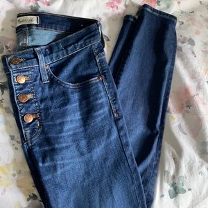 Madewell skinny jeans